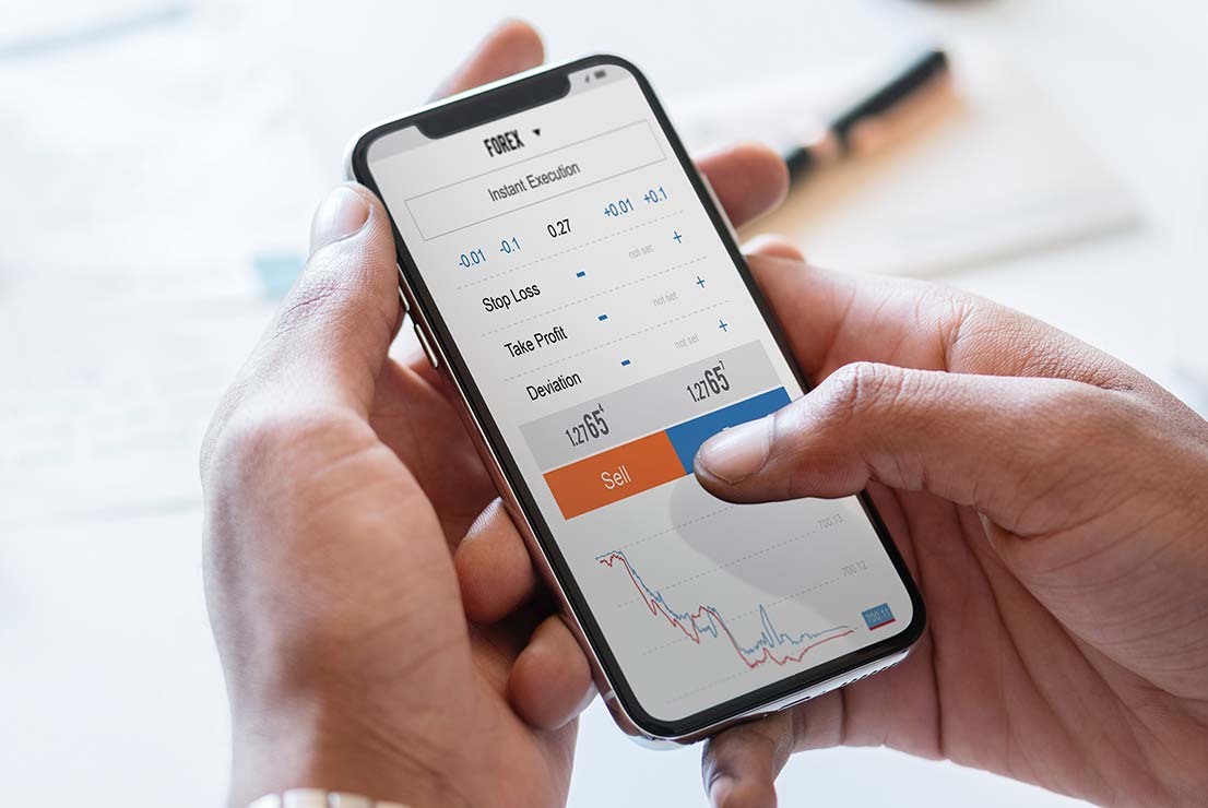 Forex Trading on Smartphone